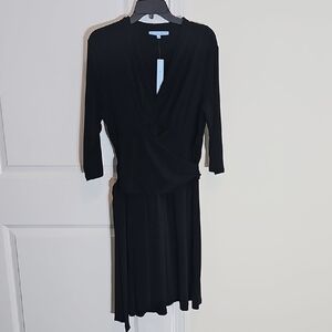 ANTONIO MELANI Women's Black Long Sleeve Dress‎ Size L